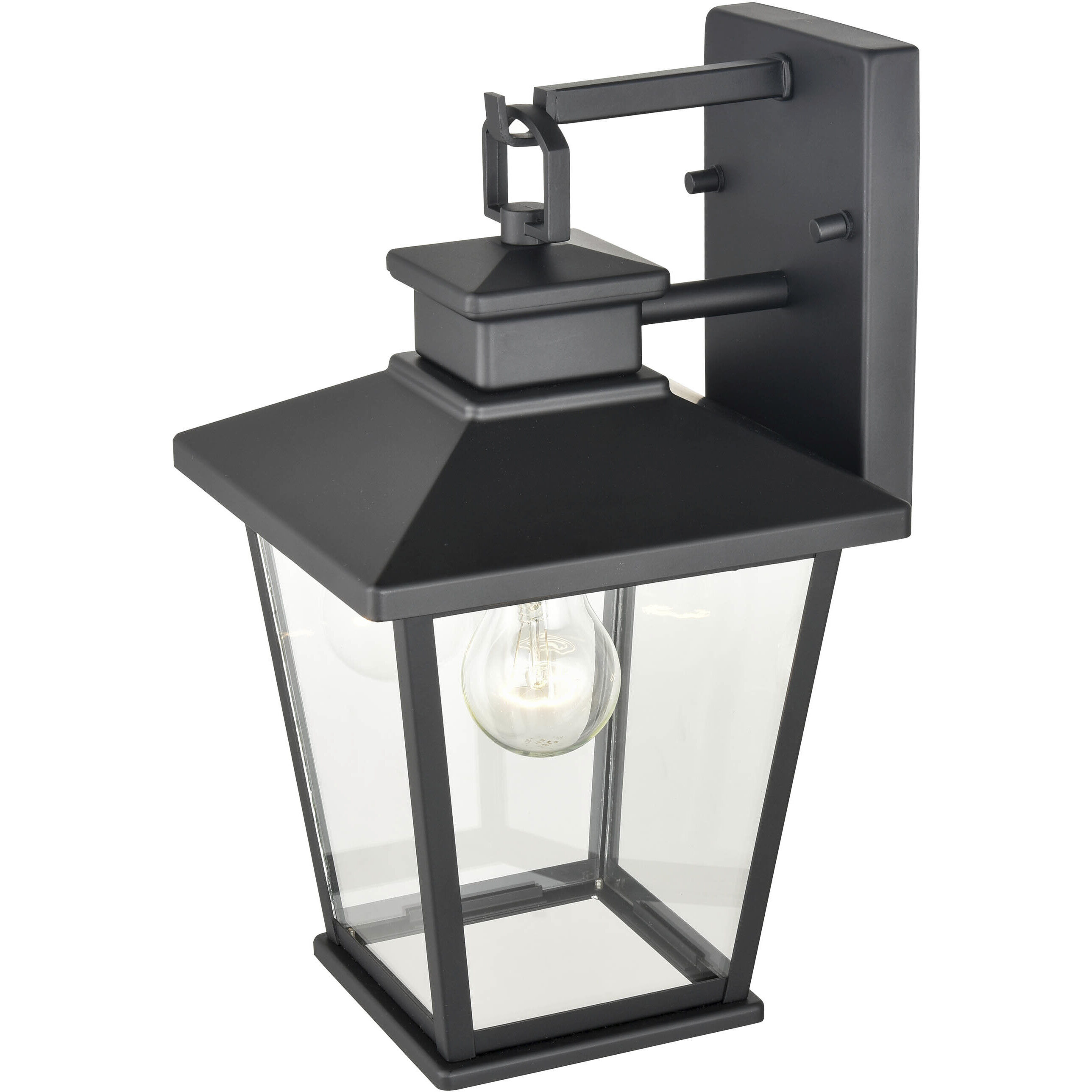 Bellmon 1 Light 13.25 inch Powder Coated Black Outdoor Wall Sconce